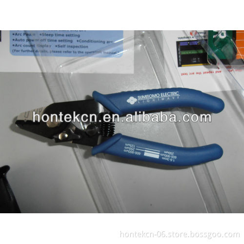 fiber optic stripper and fiber optic tool kit